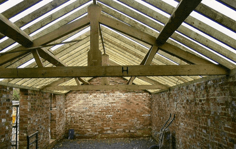 Roofing work on a Leicester property